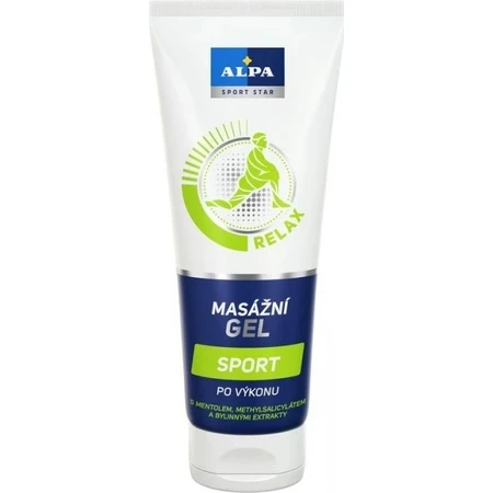 ALPA SportStar SPORTS MASSAGE GEL 1×210 ml, gel voor sporters