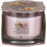 Yankee Candle - Lumânare votivă în sticlă Vanilla Creme Brulee 1×37g, lumânare parfumată