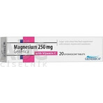 GENERICA Magnesium 250 mg + Vitamin C 1×20 tbl, Magnesium + Vitamin C