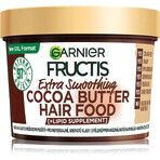 Garnier Fructis Hair Food Masque lissant au beurre de cacao pour les cheveux rebelles et frisés, 400 ml 1×400 ml, masque capillaire