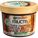 Garnier Fructis Hair Food Masque lissant au beurre de cacao pour les cheveux rebelles et frisés, 400 ml 1×400 ml, masque capillaire