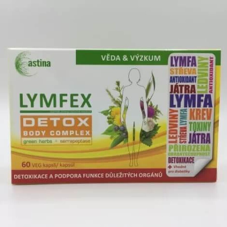 Astina LYMFEX 1×60 cps , complemento alimenticio