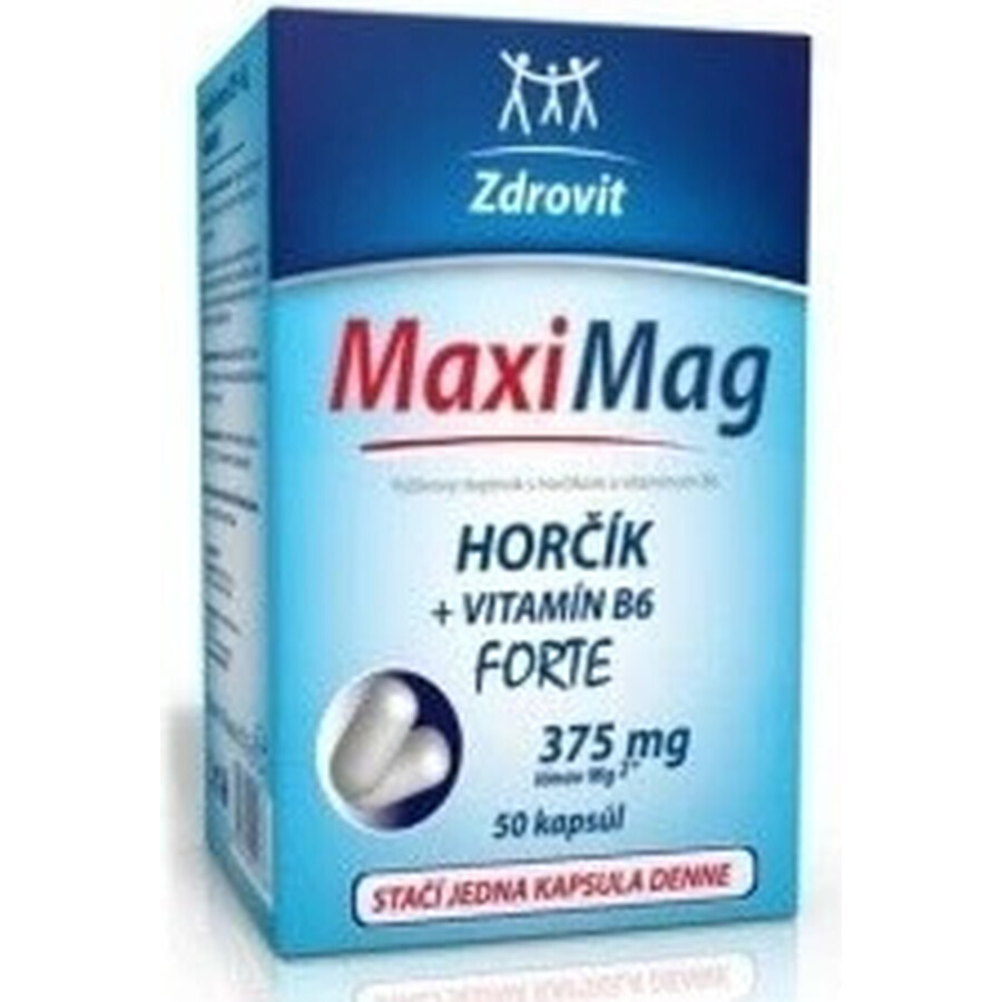 ZDROVIT MAXI MAG HORCIK+B6 FORTE 1×50 cps, food supplement