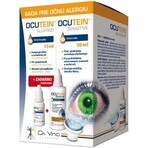 Picături oculare OCUTEIN ALLERGO 15 ml + spălare oculară 50 ml GRATUIT 1×15 + 50 ml, kit alergii oculare