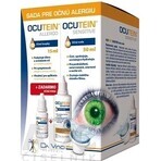 Picături oculare OCUTEIN ALLERGO 15 ml + spălare oculară 50 ml GRATUIT 1×15 + 50 ml, kit alergii oculare