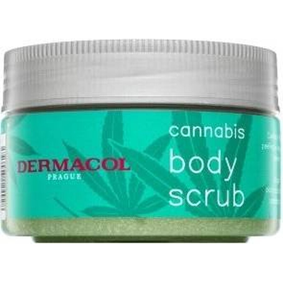 Dermacol Cannabis lichaamsscrub 1×200 g, lichaamsscrub