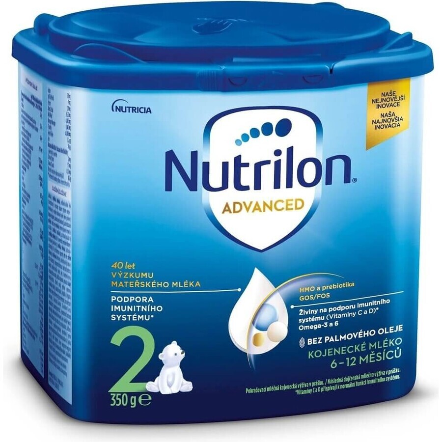 Nutrilon Advanced 2 1×350 g, latte artificiale per neonati