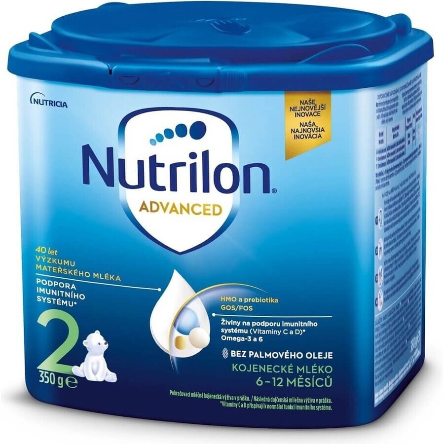 Nutrilon Advanced 2 1×350 g, latte artificiale per neonati