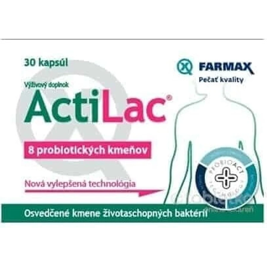 NEURAX ACTILAC 1×30 cps, probiotyk: ceny i cechy