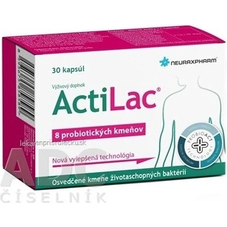NEURAX ACTILAC 1×30 cps, probiotyk: ceny i cechy