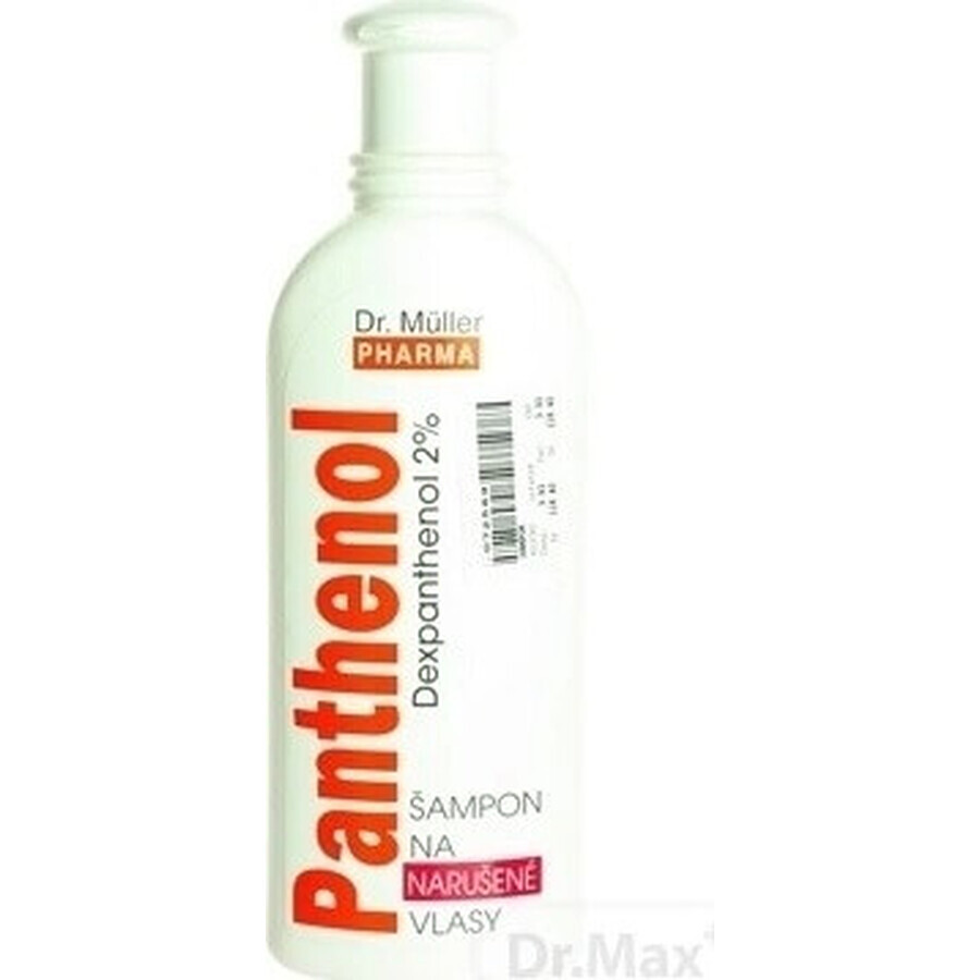 Dr. Müller CHAMPÚ CON PANTENOL PARA CABELLOS ARRUGADOS 1×250 ml, champú