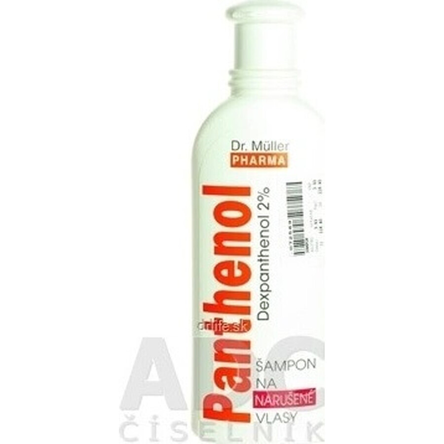 Dr. Müller CHAMPÚ CON PANTENOL PARA CABELLOS ARRUGADOS 1×250 ml, champú