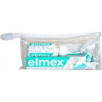 Elmex Sensitive set in reistas 1×1 set, tandpasta 75 ml + tandpasta 20 ml + tandenborstel