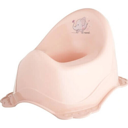 MALTEX Anti-dérapant Potty Elefant Minimal - peach rose rose 1×1 pc, potty