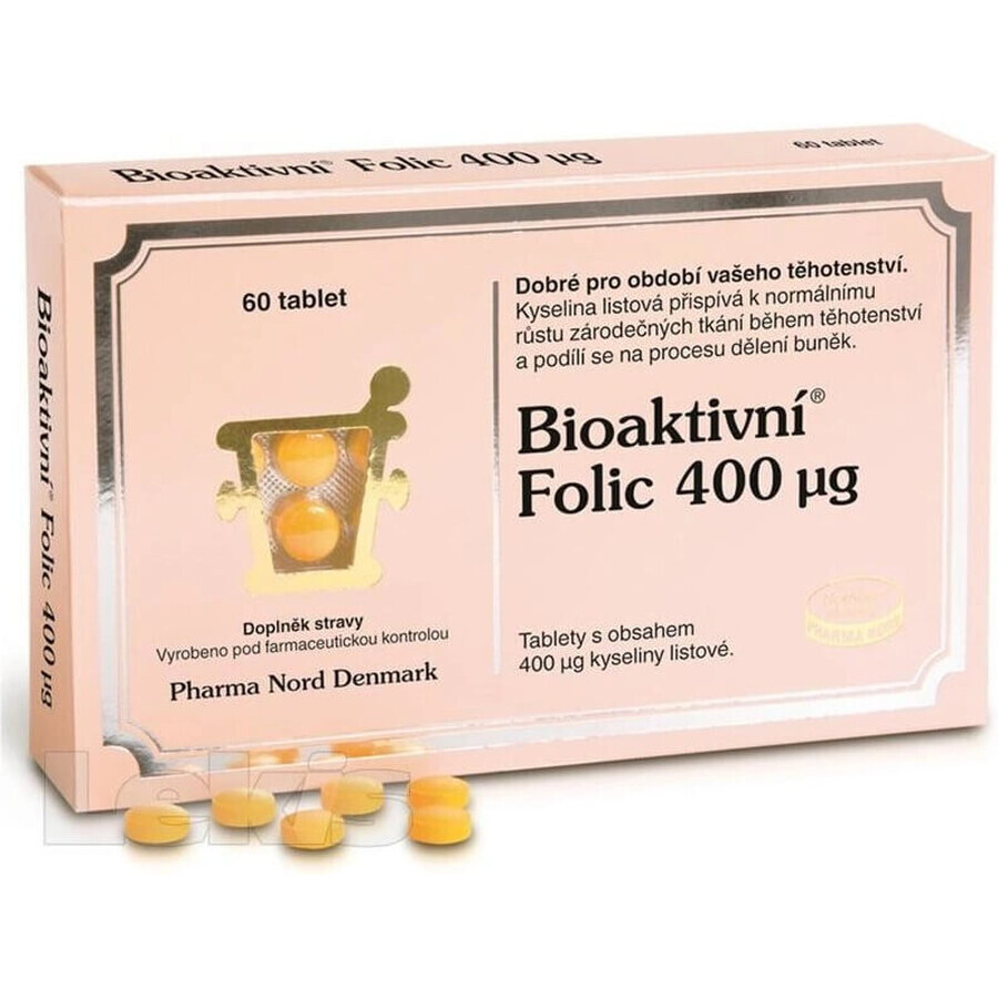 PHARMA NORD BIO-FOLIC 1×60 tbl, complément alimentaire