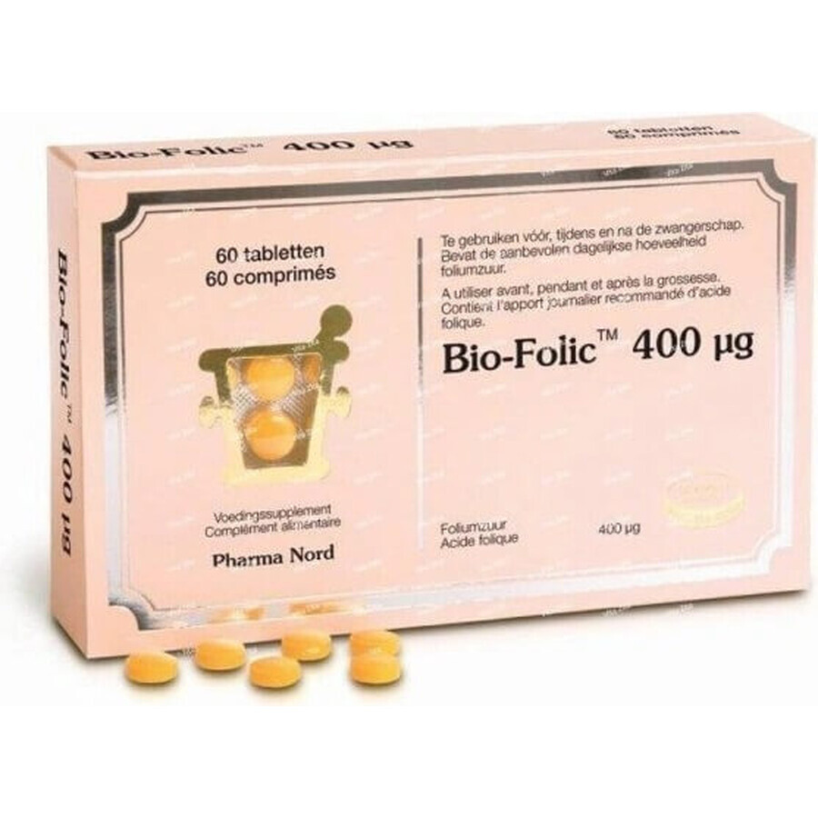 PHARMA NORD BIO-FOLIC 1×60 tbl, complément alimentaire