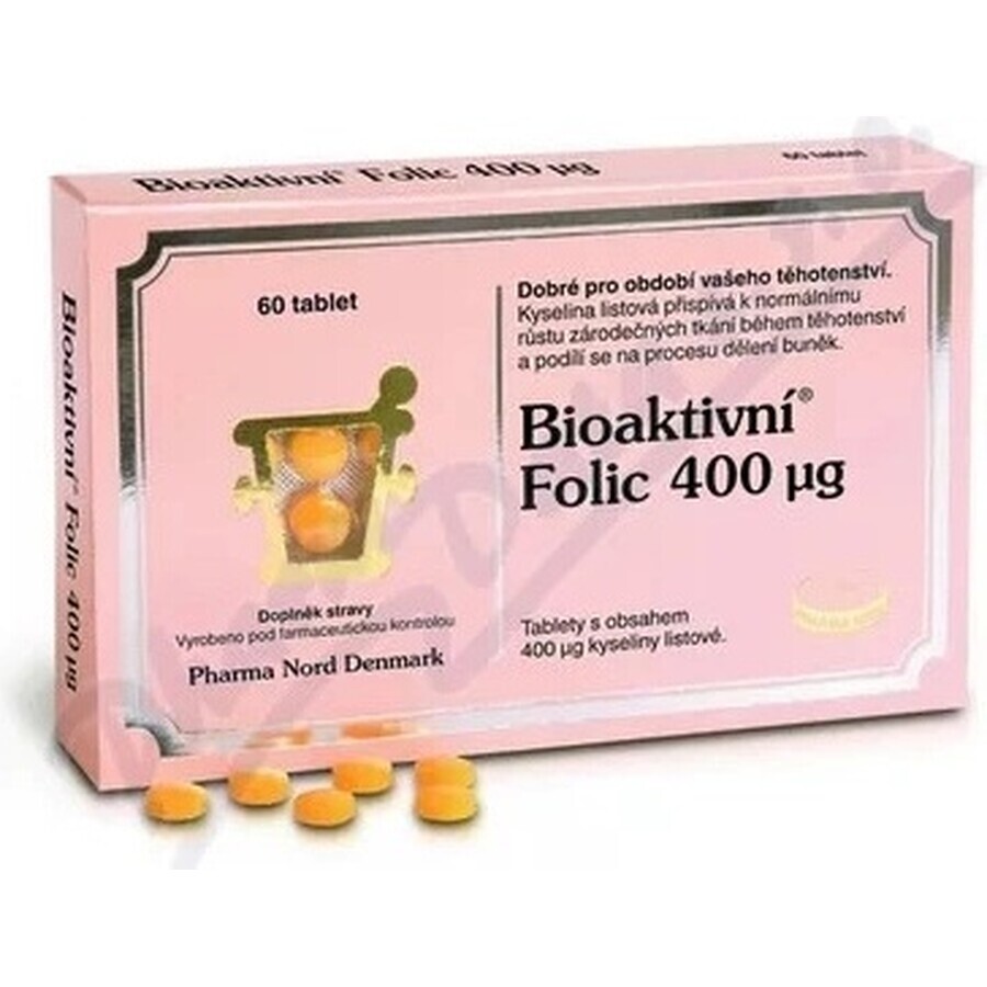 PHARMA NORD BIO-FOLIC 1×60 tbl, complément alimentaire