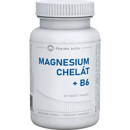 Pharma Activ CHELATE MAGNESIUM MAGNESIUM + B6 1×60 tbl, complemento alimenticio