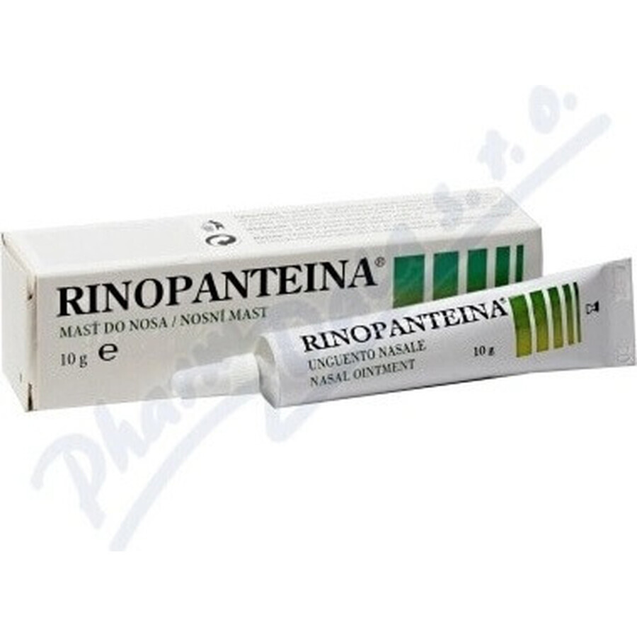 RINOPANTEINA Unguent nazal 1×10 g, unguent