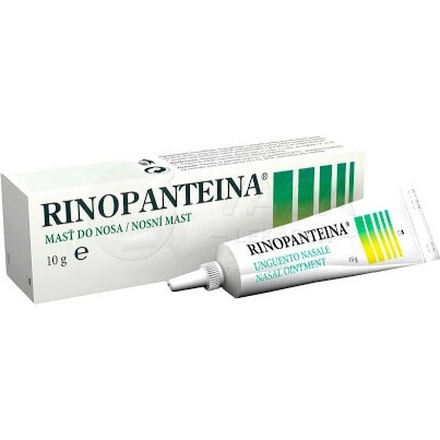 RINOPANTEINA Unguent nazal 1×10 g, unguent