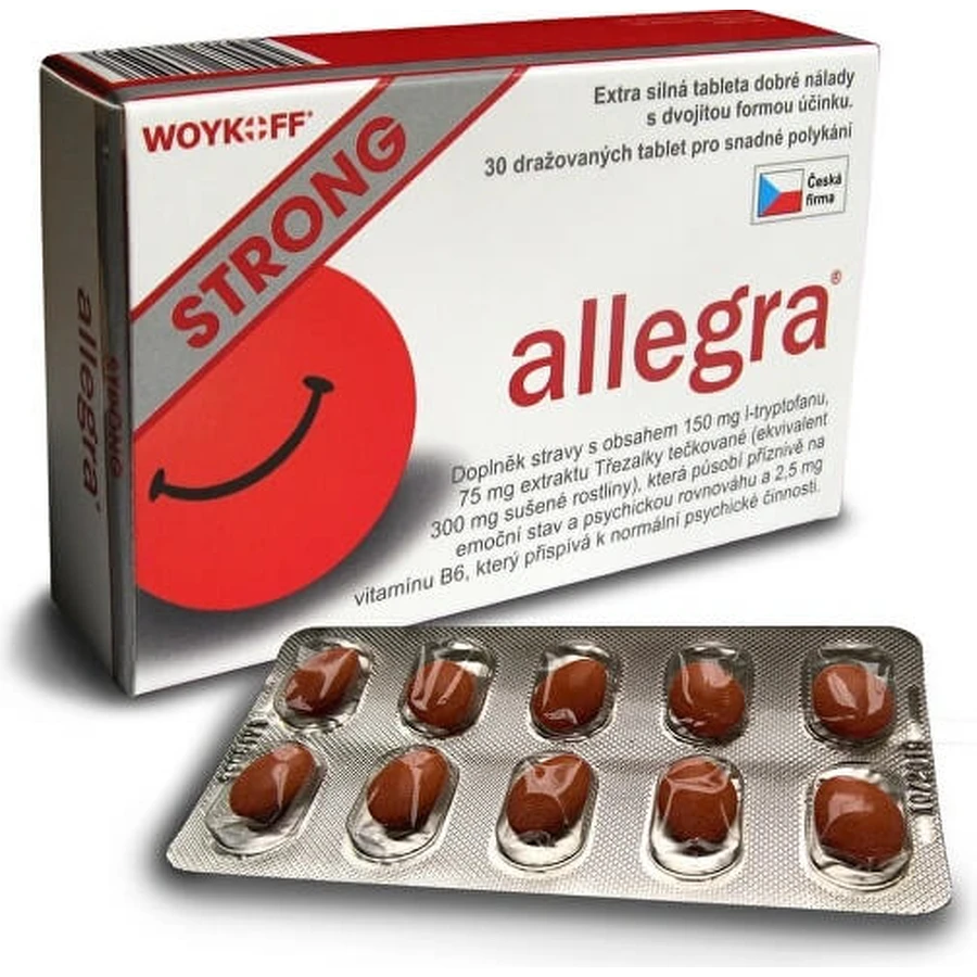 allegra STRONG 1×30 tbl, food supplement