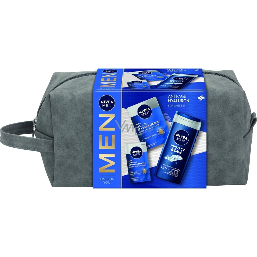 NIVEA MEN BAG HYALURON 1×1 HYALURON, geschenkverpakking