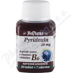 MedPharma PYRIDOXIN 20 mg (vitamine B6) 1×37 tbl, 30+7 gratis