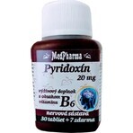 MedPharma PYRIDOXIN 20 mg (vitamine B6) 1×37 tbl, 30+7 gratis