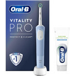 Oral-B Oral-B EK Vitality Pro Protect X Clean Vapour Blue 1×1 elektrische tandenborstel