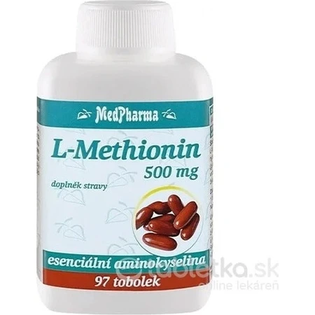 MedPharma L-Methionin 500 mg 1×97 cps, Nahrungsergänzungsmittel