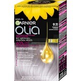 Garnier Olia permanente haarkleuring 9.11 zilver metallic 1×1 set, permanente haarkleuring