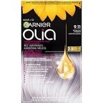 Garnier Olia permanent culoare de păr 9.11 argint metalic 1×1 set, permanent culoare de păr