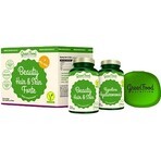 GreenFood Nutrition BEAUTY HAIR&SKIN Forte+Pillbox 1×1set