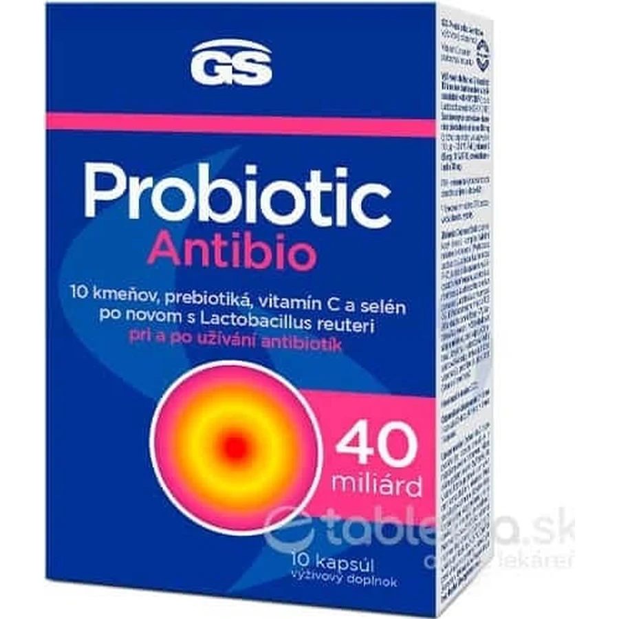GS Probiotic Antibiotic 1×10 cps, Nahrungsergänzungsmittel