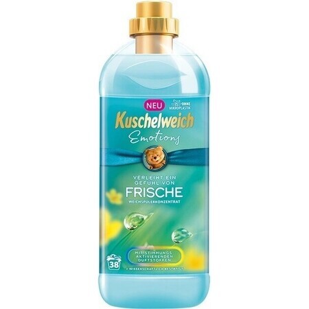 Acondicionador para tejidos Kuschelweich - Emotions azul, 38 lavados 1×1 l, acondicionador para tejidos