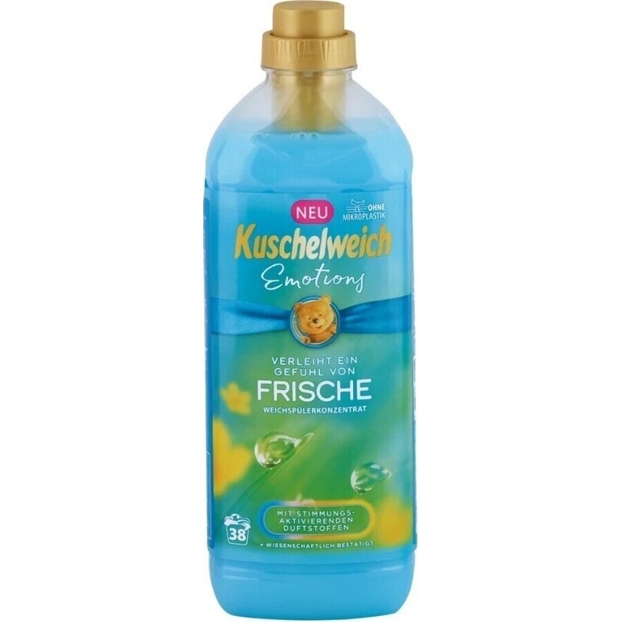 Acondicionador para tejidos Kuschelweich - Emotions azul, 38 lavados 1×1 l, acondicionador para tejidos