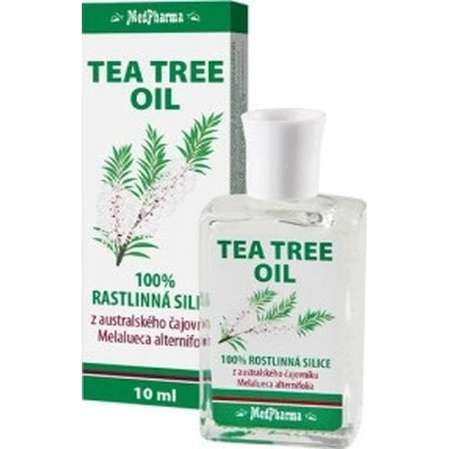 MedPharma TEA TREE OLIE 1×10 ml, 100% Australische Tea Tree etherische olie