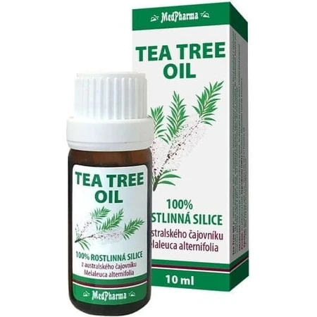 MedPharma TEA TREE OLIE 1×10 ml, 100% Australische Tea Tree etherische olie