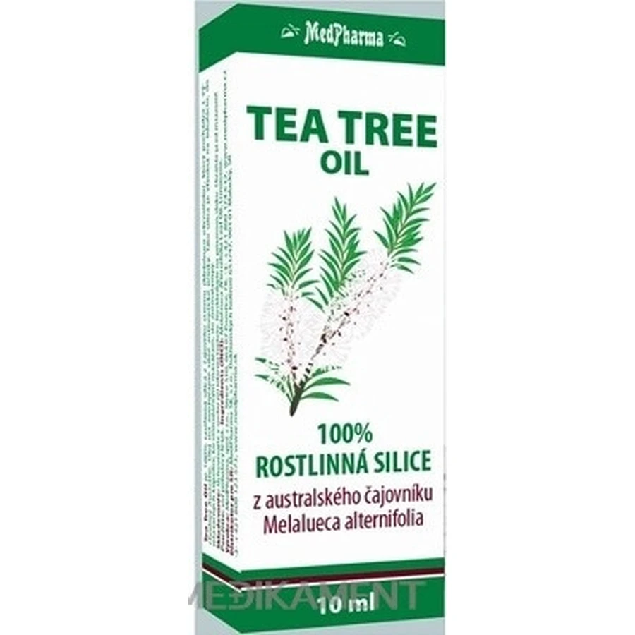MedPharma TEA TREE OLIE 1×10 ml, 100% Australische Tea Tree etherische olie