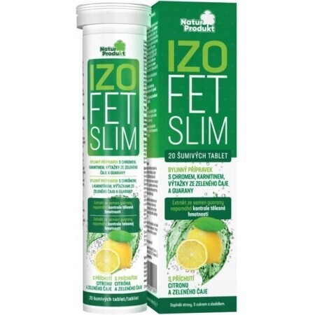 Naturprodukt Izofet Slim 1×20 tbl, Nahrungsergänzungsmittel