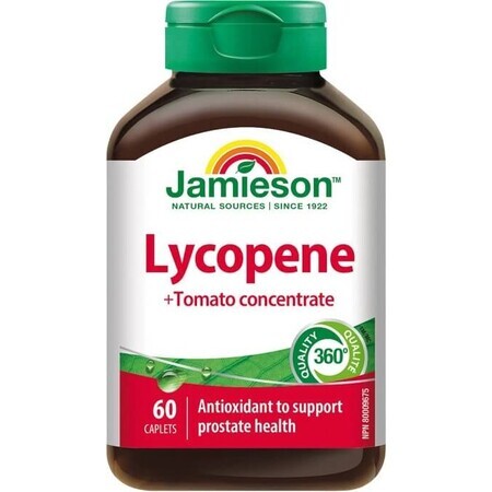 JAMIESON LYCOPEN 10000 µg 1×60 cps, supliment alimentar