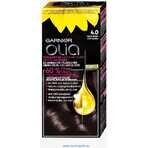 Garnier Olia Permanente Haarfarbe 4.0 Dunkelbraun 1×1 Set, permanente Haarfarbe