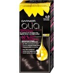 Garnier Olia Permanente Haarfarbe 4.0 Dunkelbraun 1×1 Set, permanente Haarfarbe