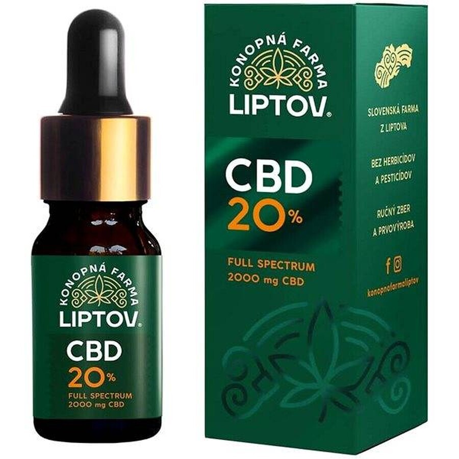 HEMP FARMA LIPTOV CBD-ÖL 20% 10ML 1×10 ml