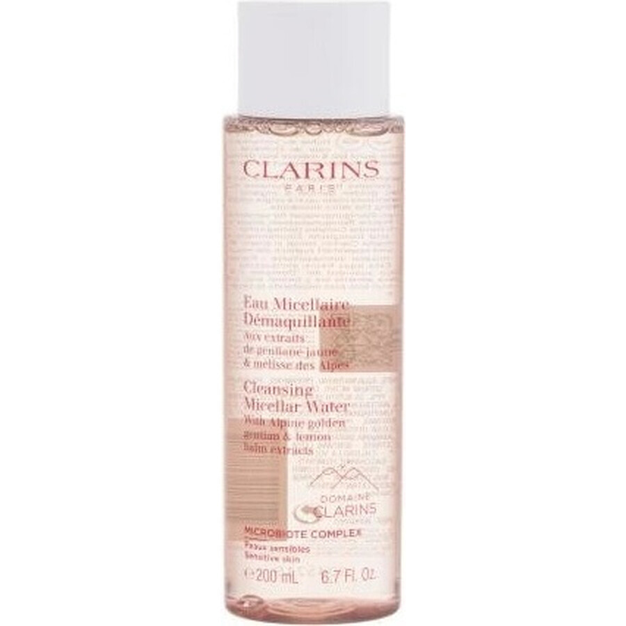 Clarins Agua Micelar Piel Sensible 1×200 ml, agua micelar