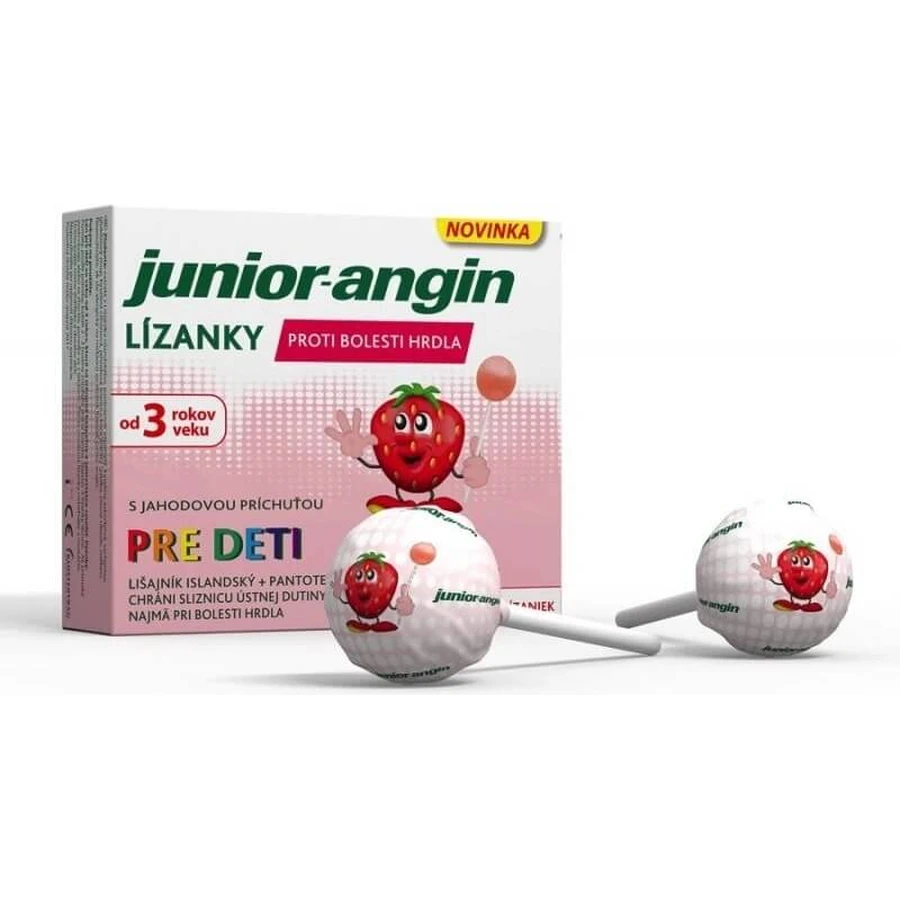 Junior-angin lollipops for kids 1×8 pcs, lollipops for kids