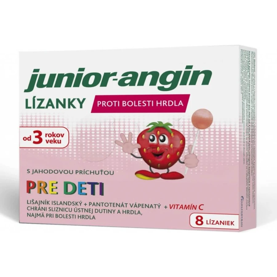 Junior-angin lollipops for kids 1×8 pcs, lollipops for kids