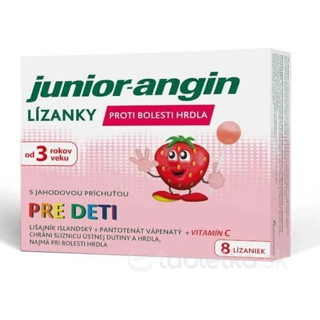 Junior-angin lollipops for kids 1×8 pcs, lollipops for kids
