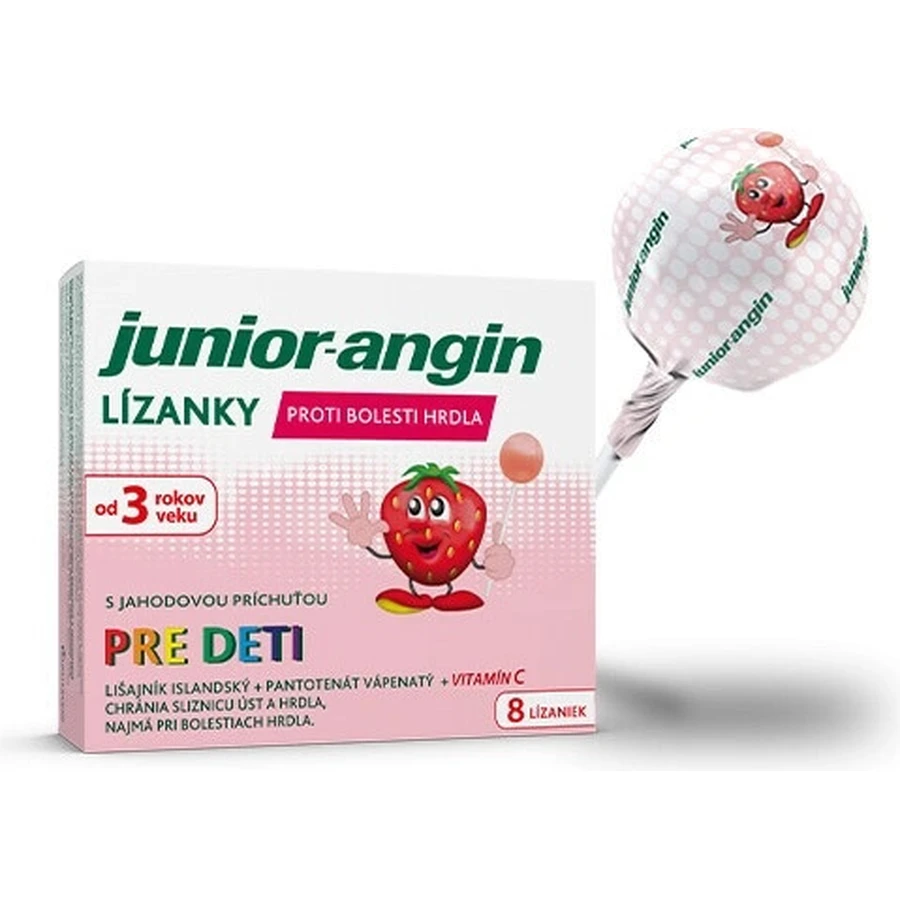 Junior-angin lollipops for kids 1×8 pcs, lollipops for kids