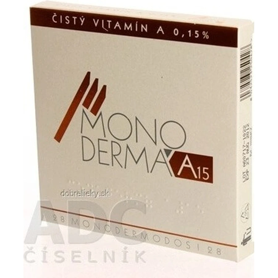 Monoderma A15 1×28 Stück, Regeneration der Hautzellen